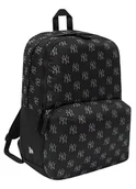 Plecaki szkolne i tornistry - Plecak NEW ERA szkolny NYY Monogram Multi Compartment Black Stadium 21l - miniaturka - grafika 1