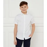 Bluzki dla chłopców - BOSS Kidswear Koszula Regular Fit oxford - miniaturka - grafika 1