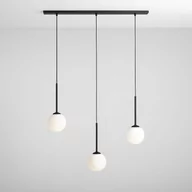 Lampy sufitowe - Aldex Bosso lampa wisząca 3 listwa czarna kule 1087E/1 - miniaturka - grafika 1