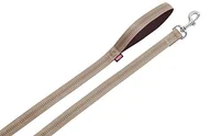 Smycze dla psów - Nobby 78516-83 Leine "Soft Grip", Grau/Braun, 120 X 25 Mm - miniaturka - grafika 1