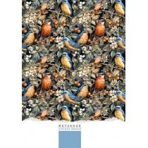 Notatnik 145x197/64K linia ptaki FRESH - Szkolne artykuły papiernicze - miniaturka - grafika 1