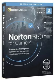 Program antywirusowy Norton 360 For Gamers 3D 50GB - Oprogramowanie dedykowane - miniaturka - grafika 1