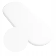 Prześcieradła dla dzieci - CZAS BOBASA PRZEŚCIERADŁO DO WÓZKA KOŁYSKI GONDOLI BAWEŁNIANE BIAŁE - miniaturka - grafika 1