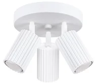 Lampy sufitowe - Sollux SL.1544 - Oświetlenie punktowe KARBON 3xGU10/10W/230V biały - miniaturka - grafika 1