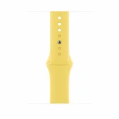 Akcesoria do smartwatchy - Apple Pasek Sportowy do Apple Watch do koperty 45 mm - Skórka cytryny - miniaturka - grafika 1