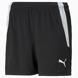 PUMA PUMA Szorty damskie Teamliga Shorts W Puma Black-puma White XS 704936 - Spodenki damskie - miniaturka - grafika 1