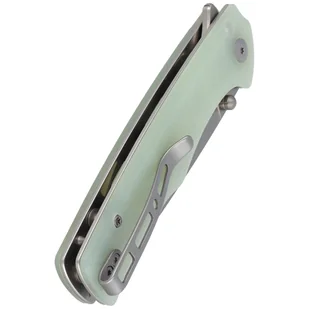 Nóż składany Sencut Crowley Natural G10, Stonewashed D2 (S21012-1) - Noże - miniaturka - grafika 6