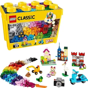 LEGO Classic - Kreatywne duże pudełko swobodne budowanie ZESTAW LEGO PREZENT DLA CHŁOPCA DZIEWCZYNKI DZIECI - Klocki - miniaturka - grafika 1