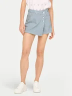 Spodenki damskie - ONLY Spódnico-szorty Milly 15338617 Błękitny Regular Fit - miniaturka - grafika 1