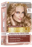Farby do włosów i szampony koloryzujące - L’Oréal Paris Excellence Farba do Włosów, 8U Jasny Blond, 192 ml - miniaturka - grafika 1