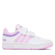 Buty dla dziewczynek - Sneakersy adidas Hoops Lifestyle IF5319 Biały - miniaturka - grafika 1
