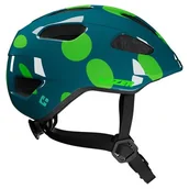 Kaski rowerowe - LAZER Nutz KinetiCore 2.0 Kropki Zielony dla Dzieci ( 50-56) - miniaturka - grafika 1