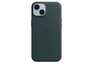 Etui APPLE Leather Case MagSafe do iPhone 14 Leśna zieleń - Etui i futerały do telefonów - miniaturka - grafika 2