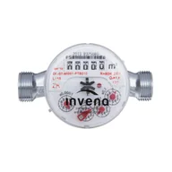 Akcesoria hydrauliczne - Wodomierz jednostrumieniowy woda ciepła 1/2" bez śrubunków 1,6 mᶟ Invena - miniaturka - grafika 1