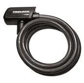 Zabezpieczenia do roweru - Trelock Zapięcie S1 czarny / Rozmiar: 150 cm - miniaturka - grafika 1