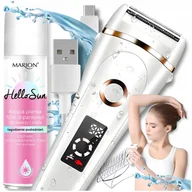 Depilatory i golarki damskie - Depilator Maszynka Do Golenia Elektryczna Damska Usb delikatna sucho-mokro - miniaturka - grafika 1