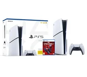 Konsole Playstation - Sony PlayStation 5 Slim D Chassis PS5 1TB z napędem + Marvel’s Spider-Man 2 - miniaturka - grafika 1