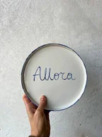 Tace i patery - Talerz porcelanowy ALLORA / 21 cm - miniaturka - grafika 1