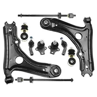 Wahacze - Frankberg 8 x wahacz, drążek łączący, przegub nośny z przodu, kompatybilny z Golf III 1H1 All Motoren 1991-1998 Golf IV Cabriolet 1E7 All Motoren 1998-2002 Replace# 1H0407151 - miniaturka - grafika 1