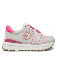 Sneakersy damskie - Sneakersy Liu Jo Maxi Wonder BA5029 PX027 Szary - miniaturka - grafika 1