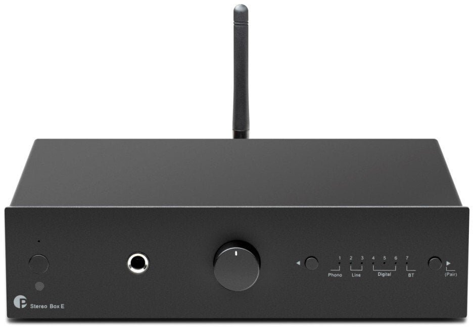 Pro-Ject STEREO BOX E - Minimalistyczny wzmacniacz zintegrowany - Czarny