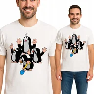 Koszulki męskie - KRECIK ŚMIESZNA KOSZULKA Z NADRUKIEM AHOJ KRTEK PREZENT JAKOŚĆ XXL 3534 - miniaturka - grafika 1