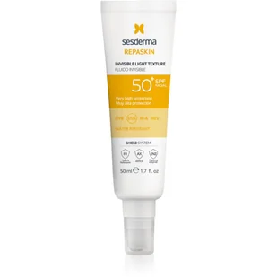 Sesderma Repaskin Invisible, Fluid przeciwsłoneczny do twarzy SPF50+ - Kremy do twarzy z filtrem - miniaturka - grafika 1