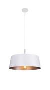 Lampy sufitowe - Maxlight lampa wisząca Tallin E27 biała P0402 - miniaturka - grafika 1