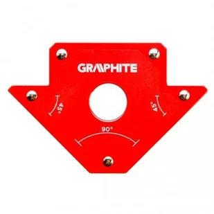 GRAPHITE Spawalniczy kątownik magnetyczny GRAPHITE 56H902 - Akcesoria BHP - miniaturka - grafika 3