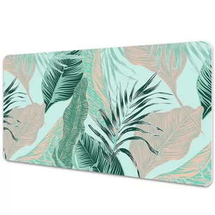 Podkład ochronny na biurko Tropikalne liście 90x45 cm - Podkładki na biurko - miniaturka - grafika 1