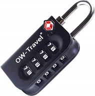 Akcesoria podróżnicze - Kłódka OW-TRAVEL Cadenas Code TSA - miniaturka - grafika 1