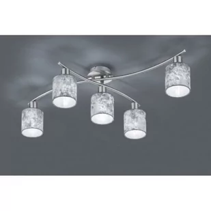 Trio Lampa sufitowa Garda nikiel mat/srebrny 5x25W 605400589 605400589 - Lampy sufitowe - miniaturka - grafika 1