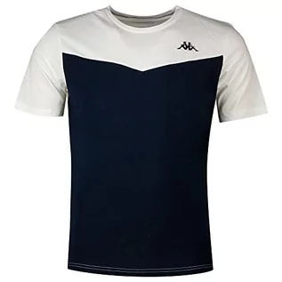 Koszulki męskie - Kappa Męski t-shirt Elixom, niebieski, XL, niebieski, XL - grafika 1