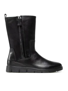 ECCO Botki Bella 28237301001 Czarny - Botki damskie - miniaturka - grafika 1