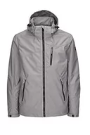 Kurtki męskie - Killtec Kurtka softshell męska Toreon kurtka męska z odpinanym kapturem męska kurtka outdoorowa o wysokości słupa wody 8000 mm kurtka softshell jest odporna na działanie wody, s 33667-000 - miniaturka - grafika 1