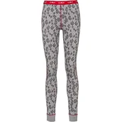 Spodnie damskie - CMP damskie spodnie funkcyjne 38y41126 szary Argento Mel.-nero-b.gesso 38 - miniaturka - grafika 1