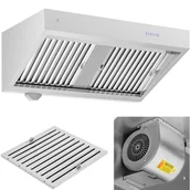 Inne urządzenia gastronomiczne - Okap gastronomiczny ścienny z silnikiem 120 cm 1000 m3/h 150 W - miniaturka - grafika 1