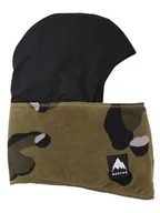 Czapki damskie - Burton Kominiarka "Balaclava" w kolorze oliwkowo-czarnym - miniaturka - grafika 1