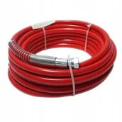 Pozostałe narzędzia pneumatyczne - Wąż Malarski Stalowy Mocny 15M Agregat Złącze 1/4” - miniaturka - grafika 1