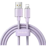Kable USB - Kabel USB - Lightning MCDODO CA-3642 1.2 m Fioletowy - miniaturka - grafika 1