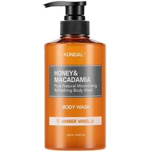 Kundal Honey & Macadamia Żel do mycia ciała, Bursztynowa Wanilia - Kosmetyki do kąpieli - miniaturka - grafika 1