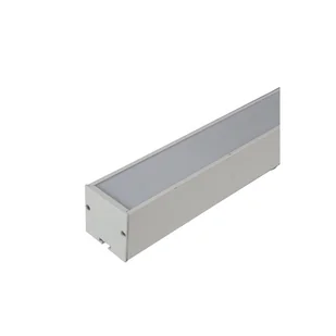 Aluminiowa liniowa listwa oświetleniowa 18W 900x40mm wisząca 4200K IP20 biała ramka - Lampy sufitowe Aluminiowa liniowa listwa oświetleniowa 18W 900x40mm wisząca 4200K IP20 biała ramka - Lampy sufitowe - miniaturka - grafika 1