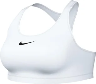 Nike DX6823-100 W NK SWSH Med SPT Biustonosz Sportowy Damski Biustonosz Biały/Kamień Mauve/Czarny Rozmiar 3X - Biustonosze - miniaturka - grafika 1