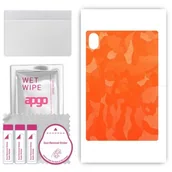Akcesoria do tabletów i e-booków - folia naklejka skórka strukturalna na TYŁ do Blackview Tab 11 WiFi - Moro Camo Pomarańczowy - apgo SKINS - miniaturka - grafika 1