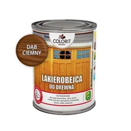 Farby i impregnaty do drewna - Lakierobejca do drewna Dąb Ciemny 0,75 l Colorit Drewno - miniaturka - grafika 1