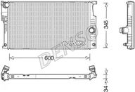 Układ chłodzenia - akcesoria - Chłodnica, układ chłodzenia silnika Denso DRM05004 - miniaturka - grafika 1
