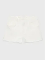 Spodenki damskie - Pepe Jeans Szorty jeansowe Patty Short PG800783TR0 Biały Regular Fit - miniaturka - grafika 1