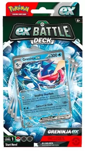Pokemon TCG, Karty Deluxe Battle Deck-Greninja EX - Gry karciane - miniaturka - grafika 1