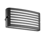 Lampy ogrodowe - Prezent 31317 - LED Kinkiet zewnętrzny PLUTO LED/9W/230V IP54 czarny - miniaturka - grafika 1