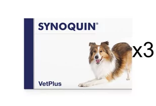 VetPlus SYNOQUIN EFA średnie rasy 3x30 tabletek - Pielęgnacja psów i kotów - miniaturka - grafika 1